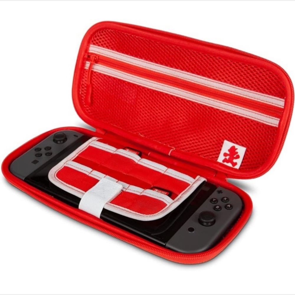 Case For Nintendo Switch or Nintendo Switch Lite - Mario Red/White - Picture 6 of 7